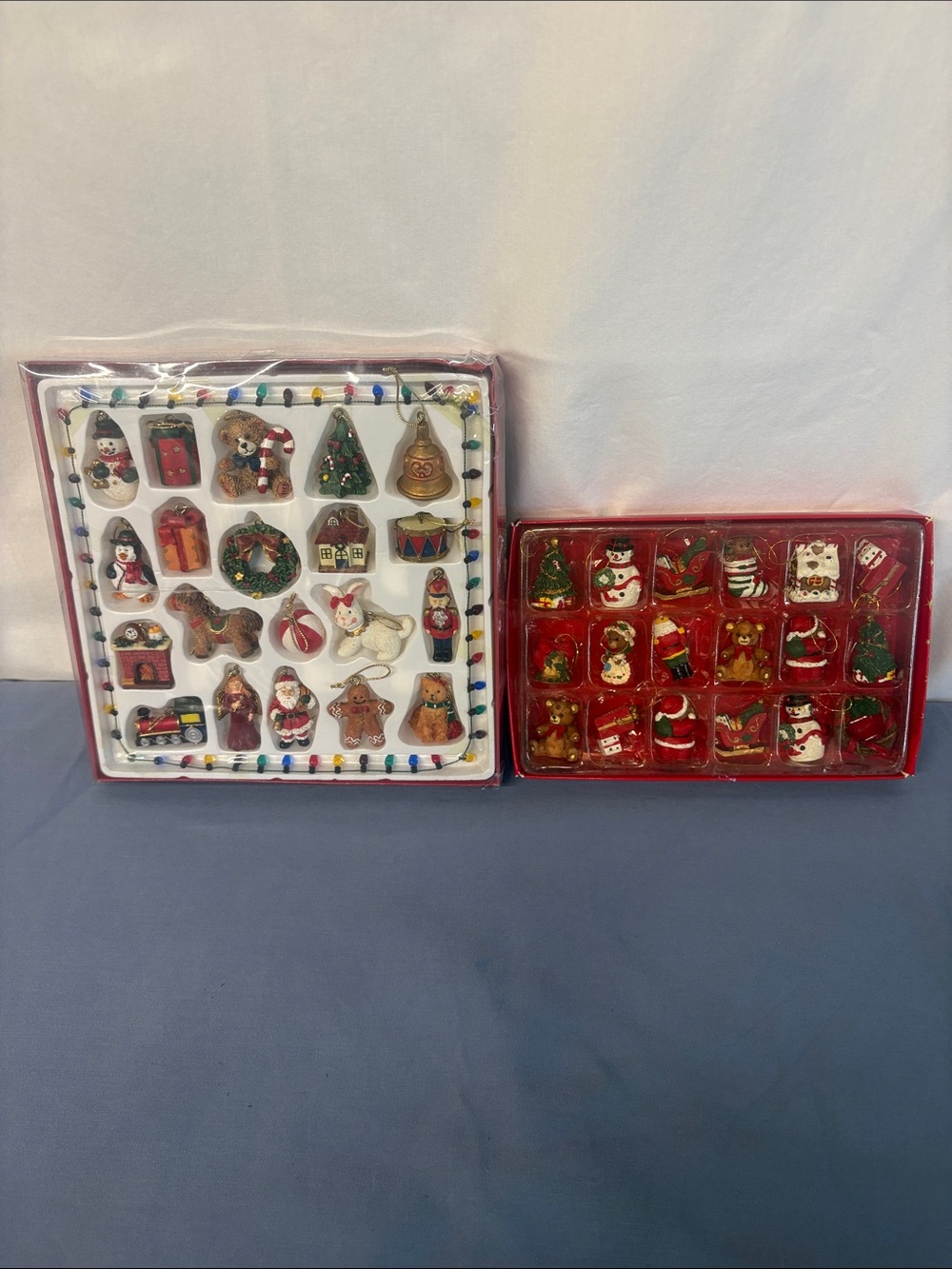 Holiday Mini Orament - Lot of 2 Misc